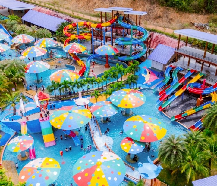 สวนน้ำใหม่สุด ใหญ่ที่สุด ในแก่งกระจาน @Together Resort แก่งกระจาน